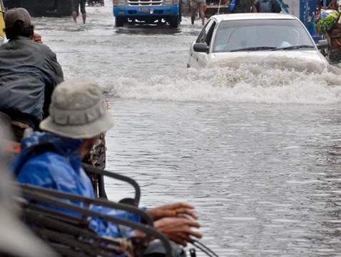 Flood in Muara Baru, Jakarta